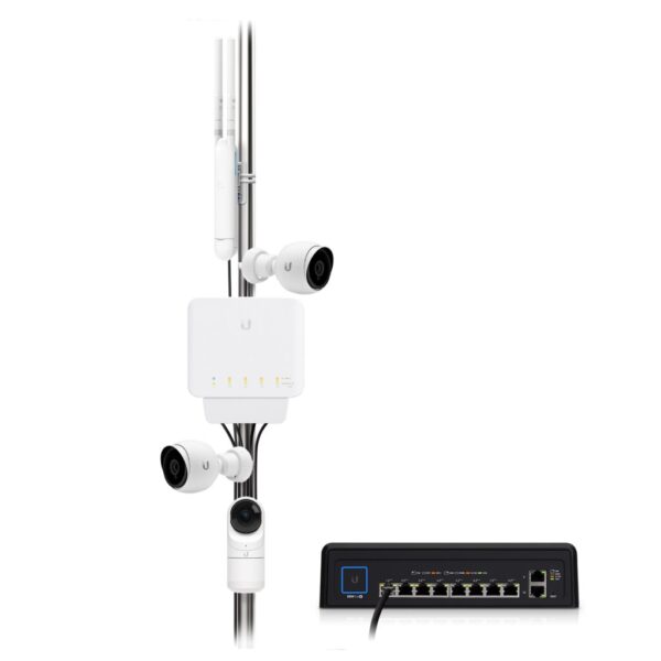 Switch Ubiquiti UniFi Flex 5p PoE ( PoE+: 4;) Managed Gigabit - obrazek 4