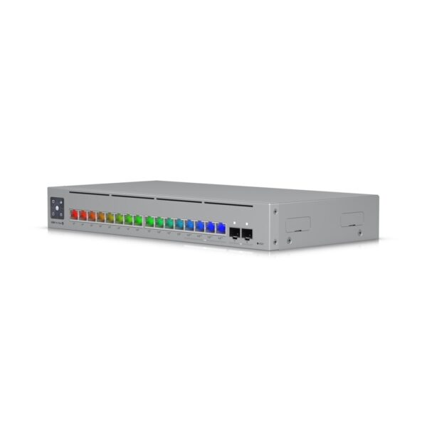 Ubiquiti Pro Max 16 PoE Zarządzany L3 Gigabit Ethernet (10/100/1000) Obsługa PoE Szary - obrazek 4