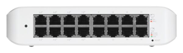 Switch Ubiquiti UniFi Lite 16 PoE 16p PoE ( PoE+: 8;) Managed Gigabit (USW-Lite-16-PoE-EU) - obrazek 6