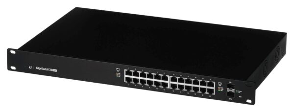 Switch Ubiquiti EdgeSwitch 24 PoE (250W) 26p PoE ( PoE+: 24;) 220W Managed Gigabit - obrazek 2