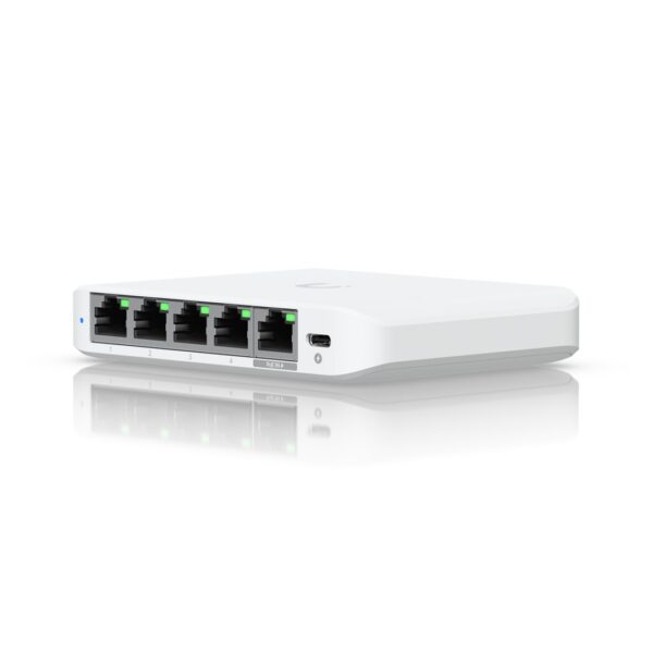 Switch Ubiquiti UniFi Flex Mini 2.5G 5p Managed 1/2,5G (USW-Flex-2.5G-5-EU) - obrazek 2