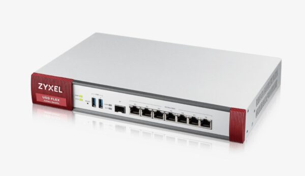 Firewall Zyxel USGFLEX500 8xWAN/LAN SPI firewall: 2300 Mbps Max. IPsec VPN: 300 - obrazek 2