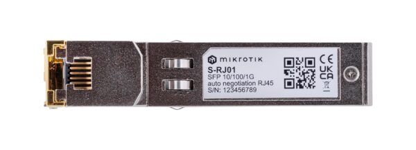 Wkładka SFP Mikrotik S-RJ01 1.25Gbps RJ45  100m - obrazek 2