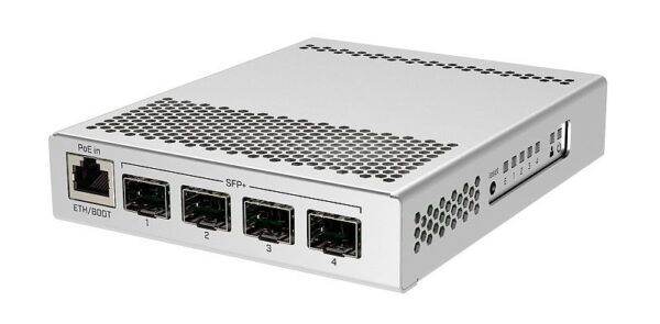 Mikrotik CRS305-1G-4S+IN łącza sieciowe Zarządzany Gigabit Ethernet (10/100/1000) Obsługa PoE Biały