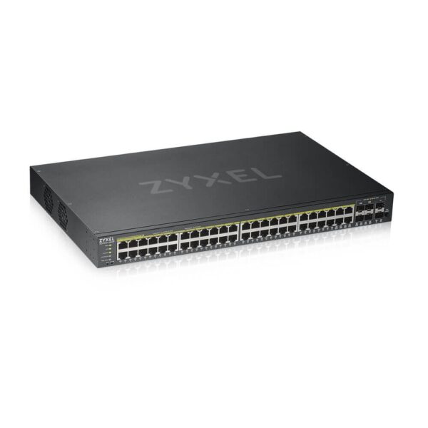 Switch Zyxel GS1920-48HP 50p PoE (PoE+: 48;) 375W Managed Gigabit