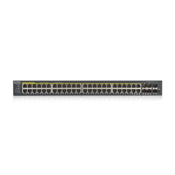 Switch Zyxel GS1920-48HP 50p PoE (PoE+: 48;) 375W Managed Gigabit - obrazek 2