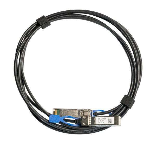 Mikrotik XS+DA0003 kabel InfiniBand / światłowodowy 3 m SFP/SFP+/SFP28 Czarny - obrazek 2