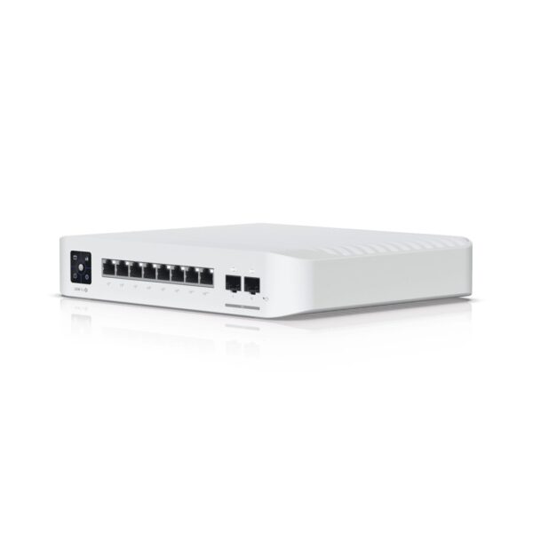 Switch Ubiquiti UniFi Pro 8 PoE 10p PoE ( PoE+: 6; PoE++: 2;) Managed Gigabit/10G (USW-Pro-8-PoE-EU) - obrazek 3