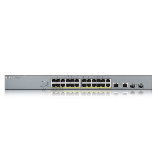 Switch Zyxel GS1350-26HP 26p PoE (PoE+: 24;) 375W Managed Gigabit - obrazek 4