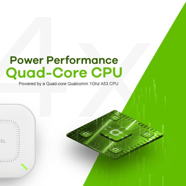 Acces Point Wi-Fi 6 Zyxel NWA110AX 2.4GHz(2x2)/5GHz(2x2) PoE+ 1x1G - obrazek 9