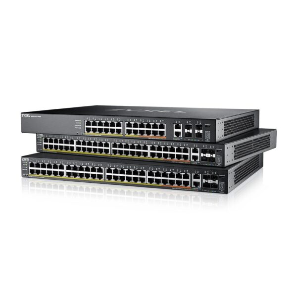 Switch Zyxel XGS2220-30HP 30p PoE (PoE+: 16;PoE++: 10) 400W Managed Gigabit/10G - obrazek 4