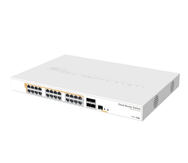 Switch Mikrotik CRS328-24P-4S+RM 28p PoE (PoE+: 24;) 450W Managed Gigabit/10G - obrazek 2