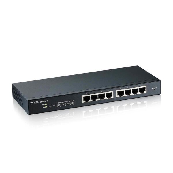 Switch Zyxel GS1900-8 8p Managed Gigabit - obrazek 3